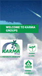 Mobile Screenshot of karmagroups.com